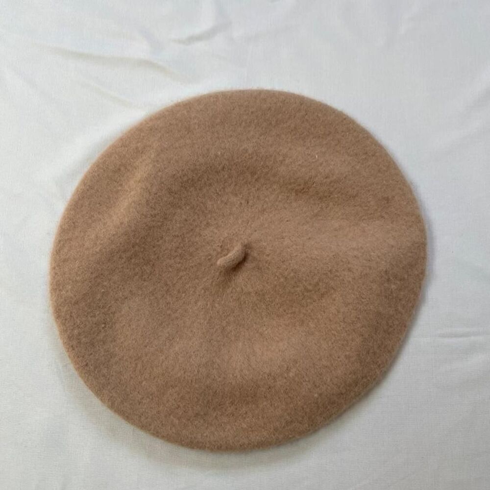 Women's Tan and Brown Hat